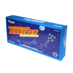 3-Stufen Mini-Raketen Silbercracker 3-Stufen Mini-Raketen Silbercracker