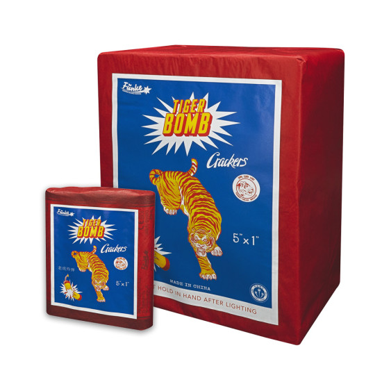 Funke Super-Böller 1 Tiger-Bomb, 4er-Päckchen — Böller — von Funke — Silvester-Feuerwerk kaufen bei stopine