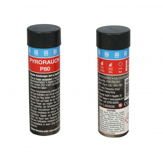 Pyrorauch P80 red Pyrorauch P80 red